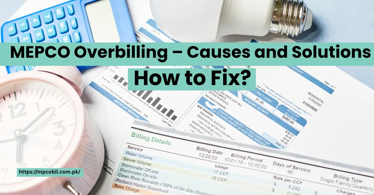 How to Register a Complaint Against Overbilling in MEPCO 6 How to Register a Complaint Against Overbilling in MEPCO